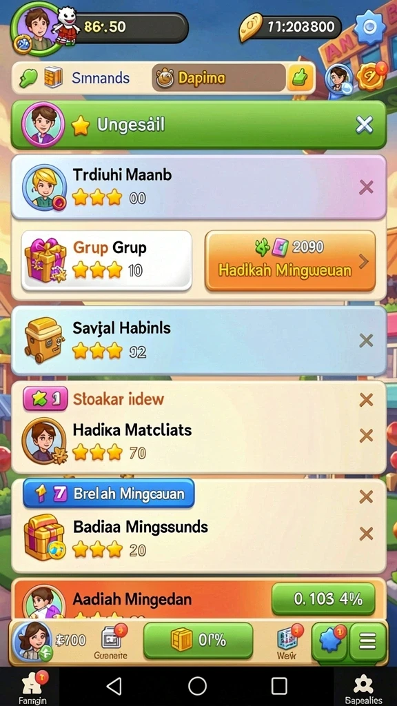 66d - Fitur multiplayer yang seru dan kompetitif.