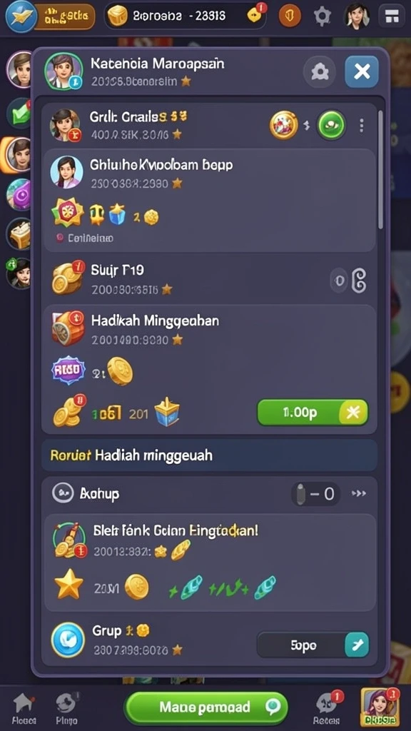 asia100 - Karakter dengan kemampuan unik yang siap bertarung.