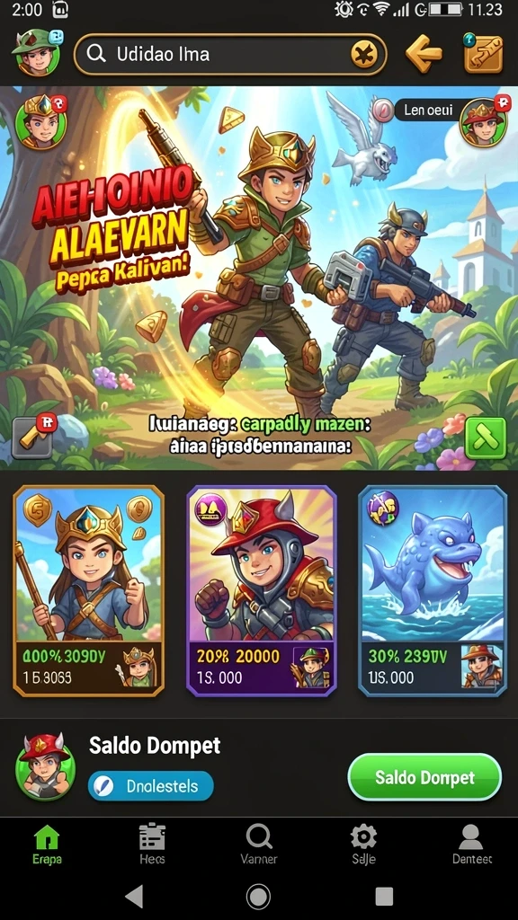btv168 - Tangkapan layar menampilkan grafik yang menawan dalam game.