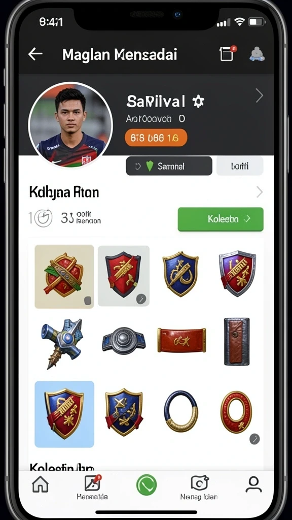 goldraja - Karakter-karakter unik untuk dipilih dalam permainan.