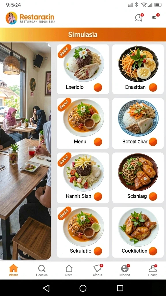 paus123 - Screenshot menunjukkan karakter utama dalam aksi.